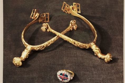 I found some Golden Spurs on someone, they are pretty beat up .